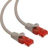 Kabel patchkabel UTP cat6 plug-plug 0,5 m grijs Maclean MCTV-300 S
