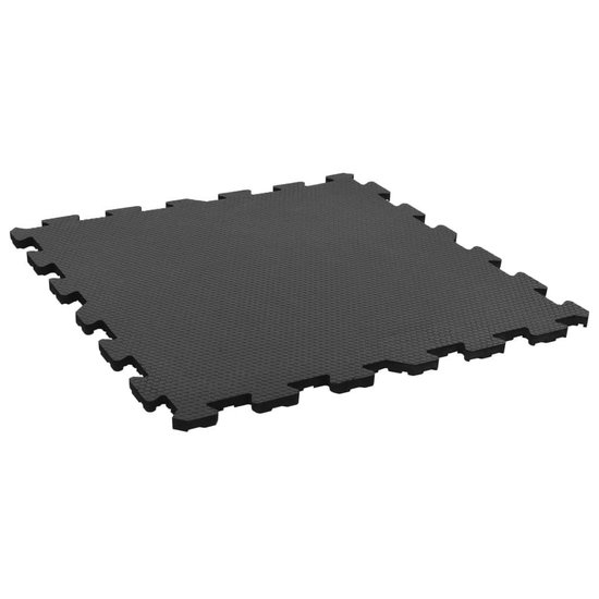 Vloermatten st anti-slip 12 60x60 cm rubber zeshoek | bol.com