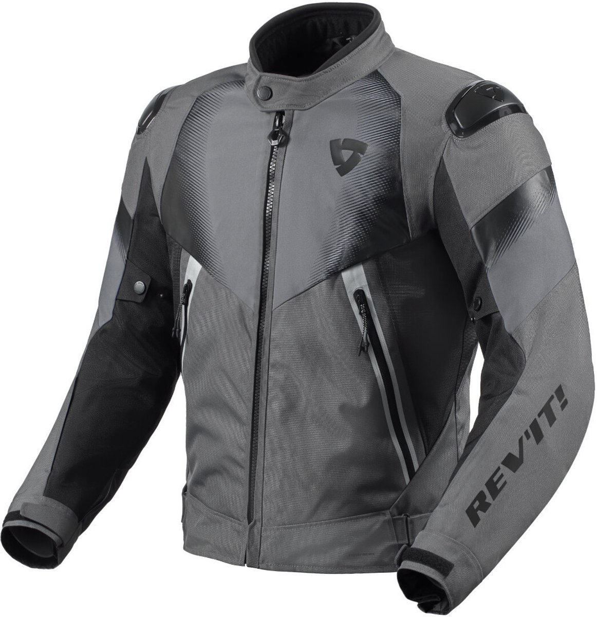 REV’IT! Control H2O Grijs Zwart Motorjas - Maat L - Jas