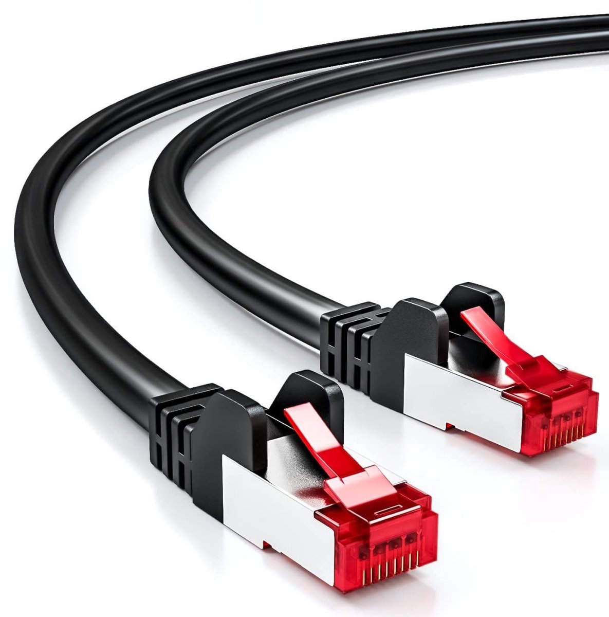 Image of 1,5m CAT6 Patchkabel S/FTP - Afscherming voor Ethernet - RJ45 Netwerkkabel voor LAN en DSL