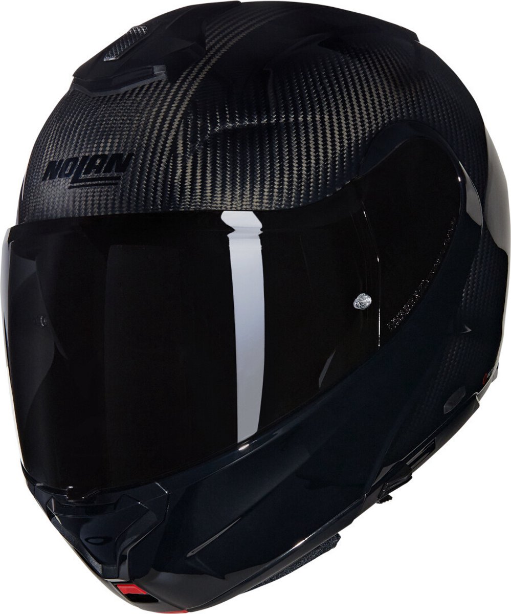Nolan X-1005 Ultra Puro 324 Carbon Zwart Glossy Systeemhelm - Maat S - Helm