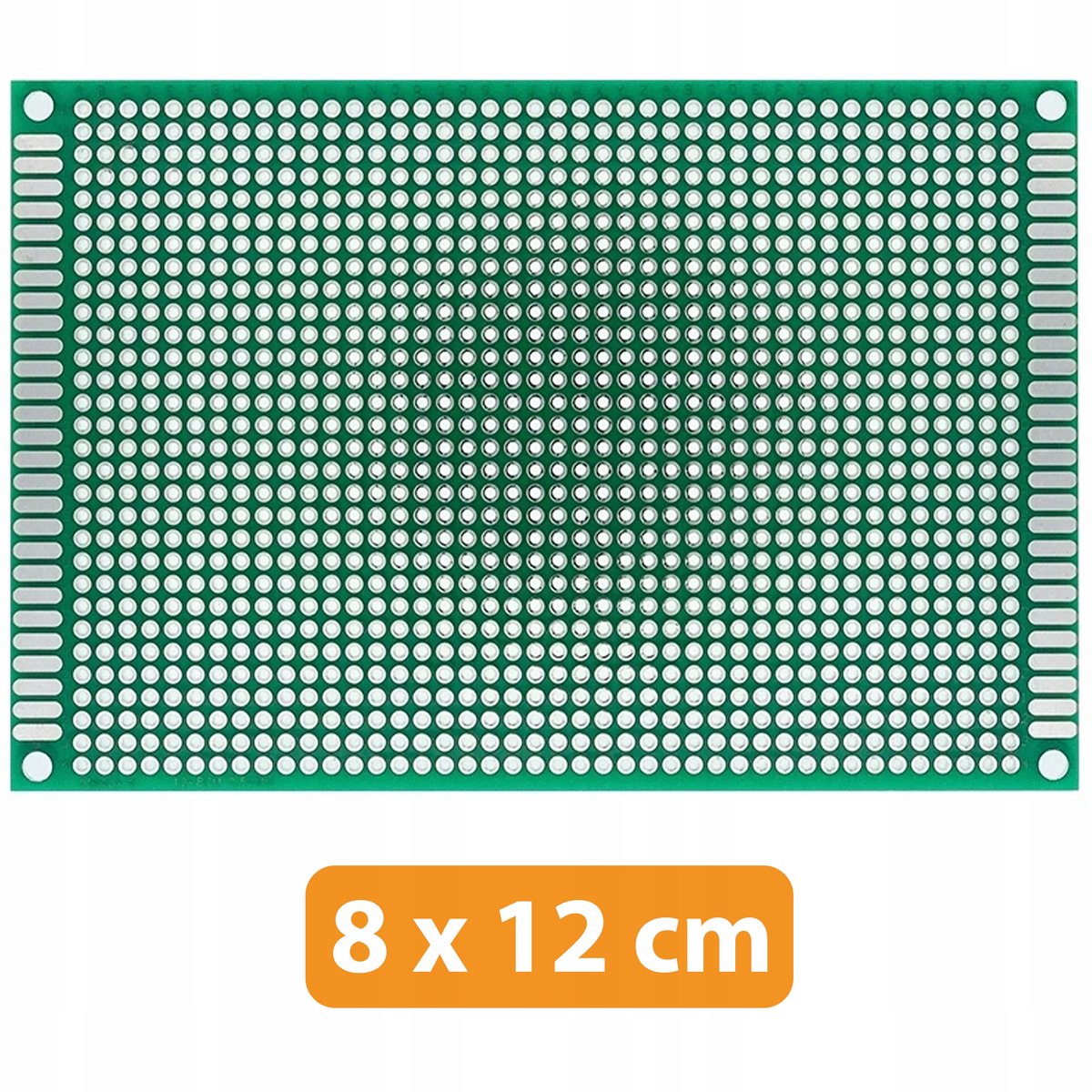 Dubbelzijdig Universeel PCB Prototyping Board 80 x 120 mm (Groen)