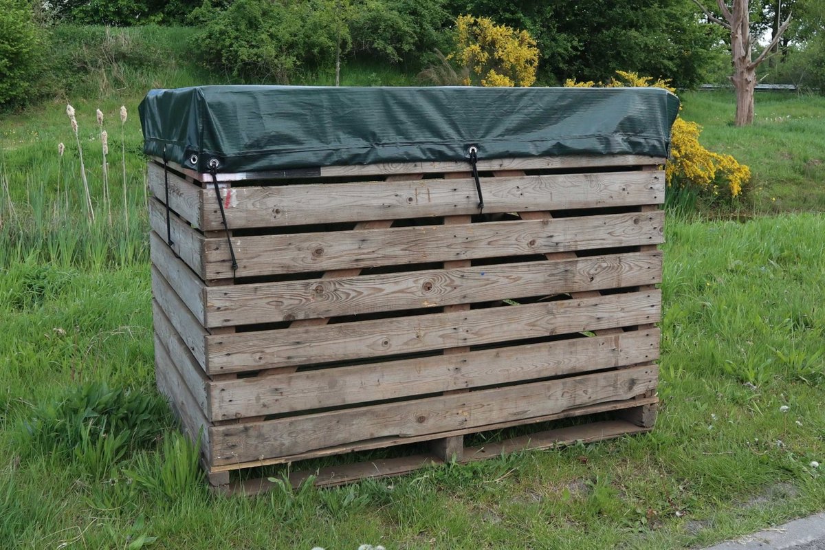 Xstrong Afdekzeil Aardappelkisten - Groen – Voor kisten 110x140 cm