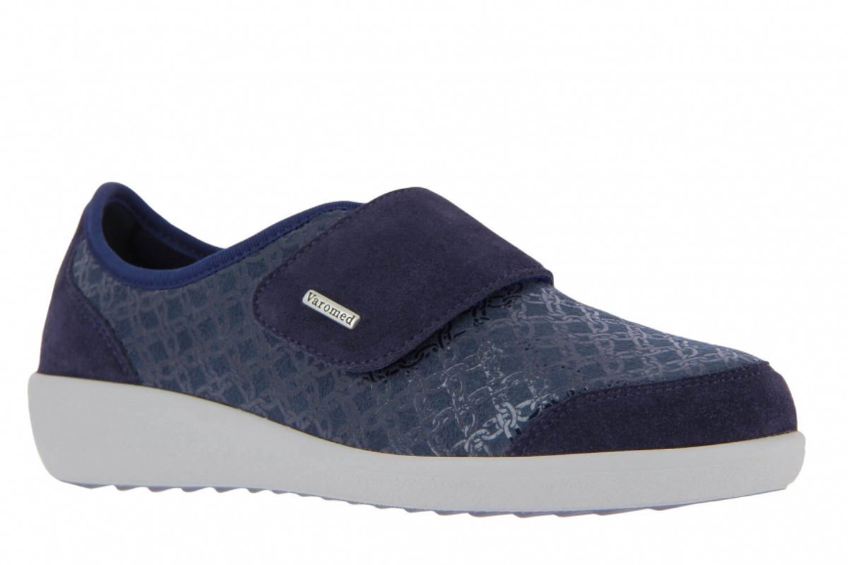 Varomed - Hallux - Stretch Bandschoenen - Marineblauw
