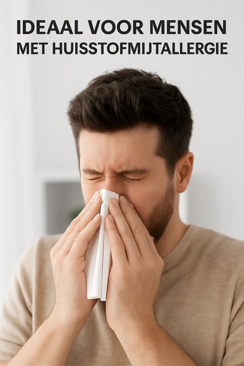 Huisstofmijt Stofzuiger - UV Lamp Sterilisator - Matras, - afbeelding 3