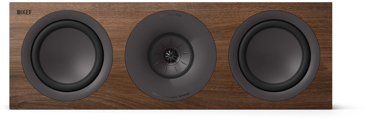 KEF Q6 Meta HiFi-Centerspeaker - Walnoot