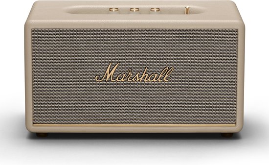 Draadloze Bluetooth speaker Marshall Stanmore III 50W cream 3 speakers subwoofer plastic