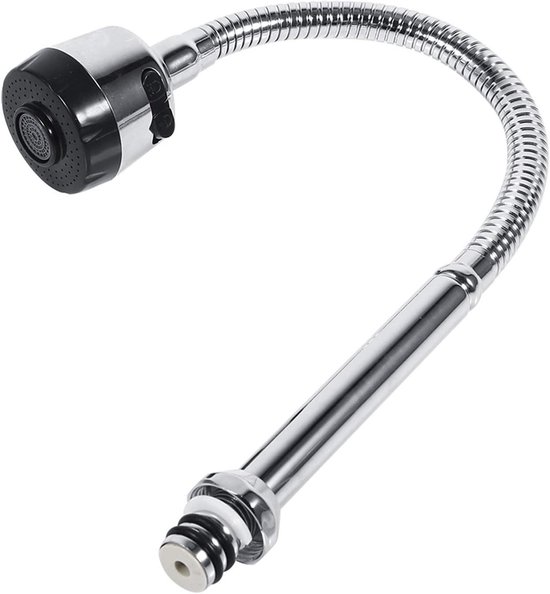 Wand-Schwenkventil Auslaufventil mit Schwenkauslauf 260mm Küche/Keller (hahn13