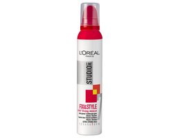 L'Oréal Paris Studio Line Fix&Style Haarmousse - Volume & Structuur - Voor een Zacht gevoel - 200ML