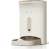 Amicura F1 Pro Automatische Voerbak -Voerautomaat Met App-Voerdispenser-Anti-verstoppingssysteem & noodstroom-Voor Katten en Hondenvoer-met Camera