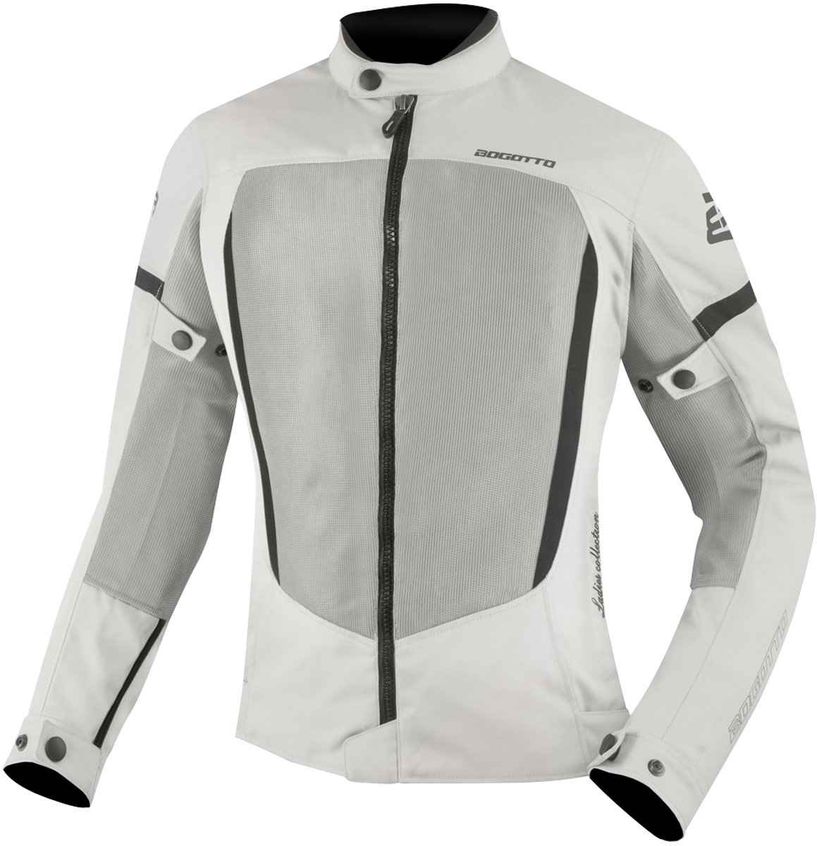 Bogotto Alastor Dames Grijs Textiele Motorjas - Jas