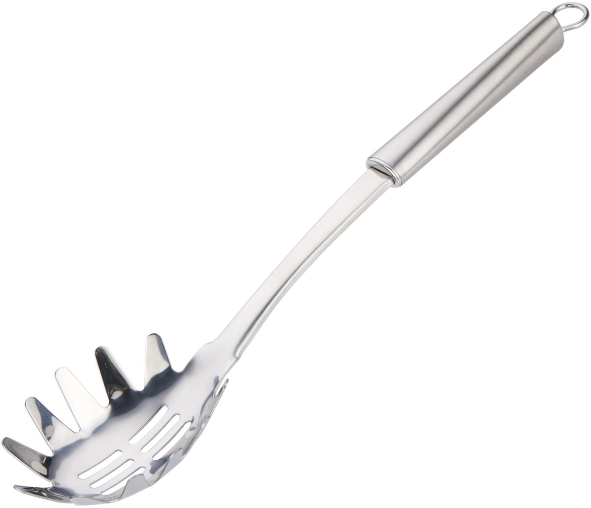 Alpina RVS spaghettiserver - 34 cm, zilver