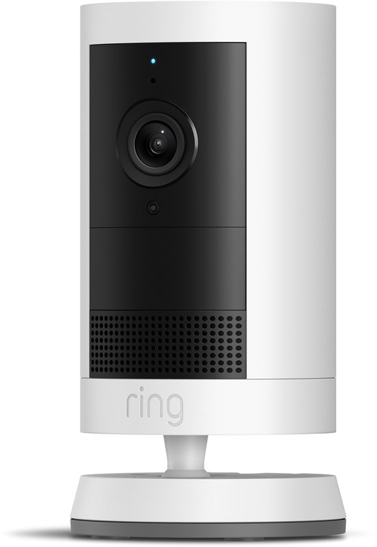 Ring Outdoor Camera Plus - batterij - wit- buitencamera - 2k