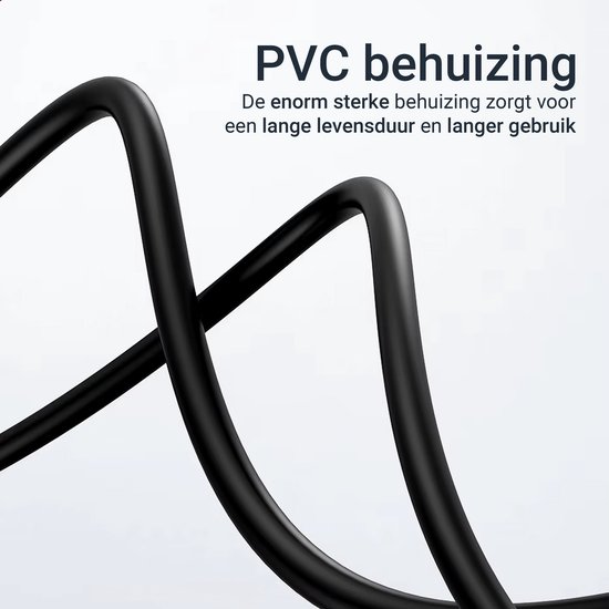 Qost - Câble XLR - XLR 3Pin - Câble Microphone - 1 Mètre - Zwart - Mâle vers Femelle