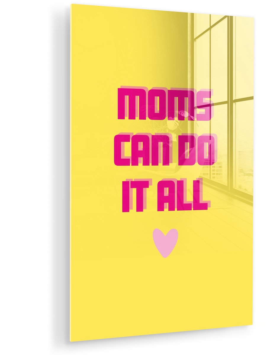 Quote - Moeder - Hartje - Roze