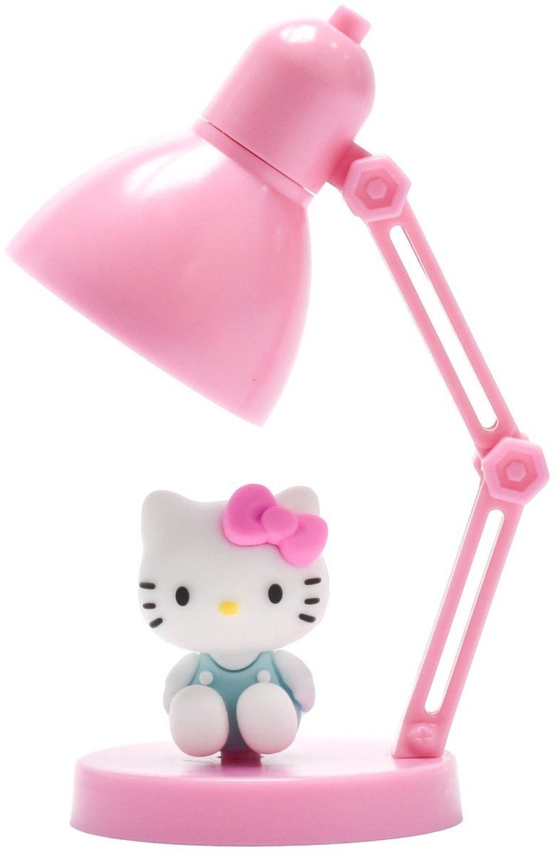 Sanrio - Hello Kitty - leuk mini lampje van +/- 10cm hoog - afneembare figurine - verstelbaar — cadeau in Wonen & Interieur - foto 3