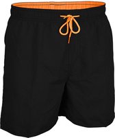 Waimea Zwemshort Volwassenen - Boca - Zwart/Oranje - L