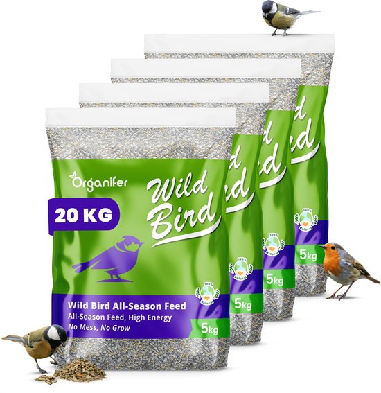 Premium Vogelvoer Mix voor Tuinvogels