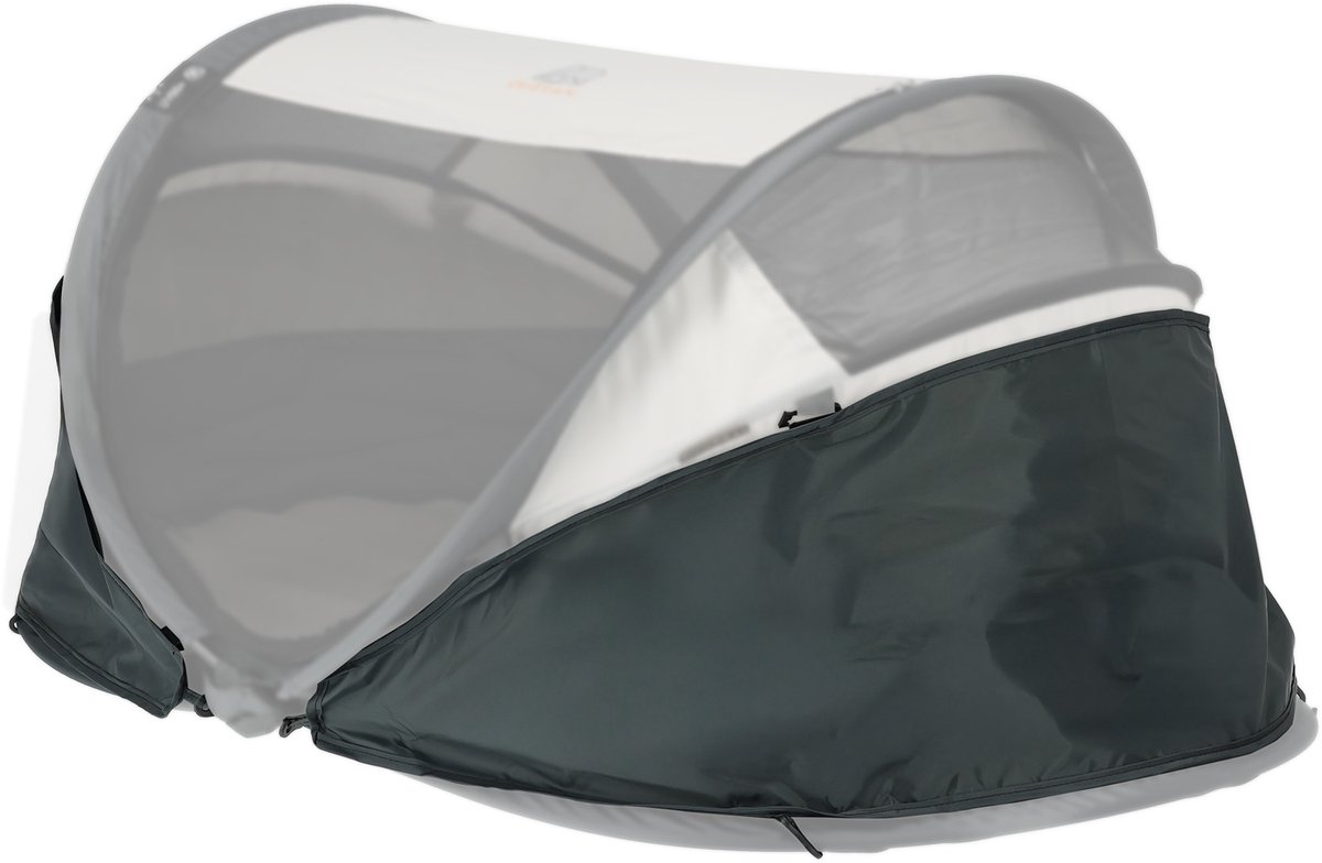 Deryan Baby Luxe Windscreens - Antraciet - UV protected - Windbescherming thumbnail 2