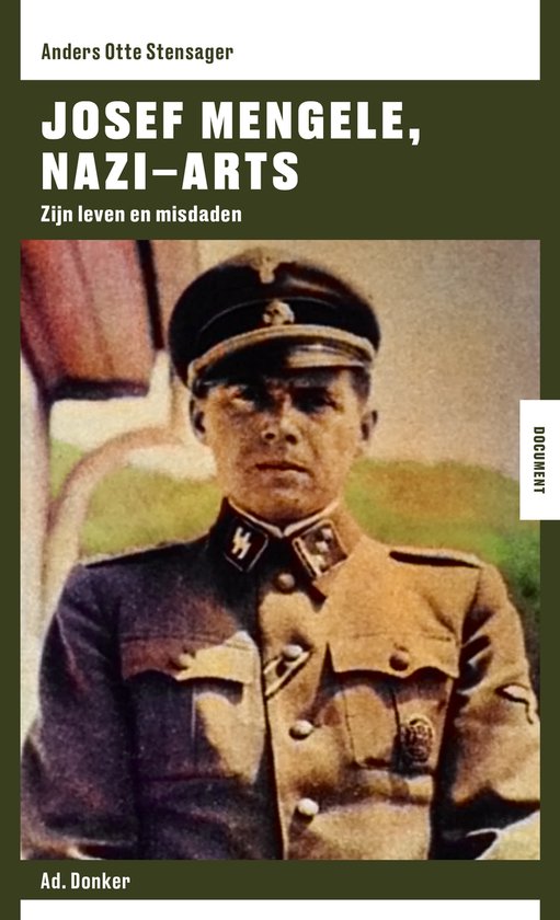 DOCUMENT - Josef Mengele, Nazi - Arts - cover