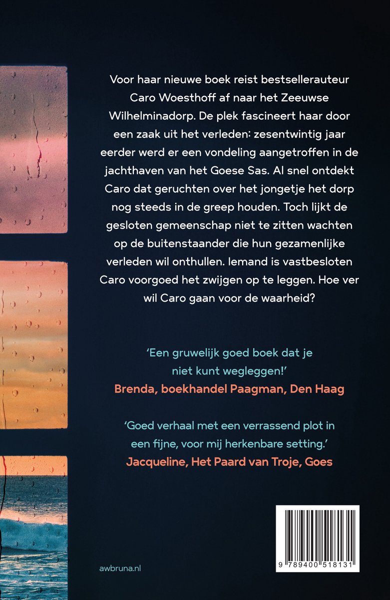 Niets gezien - back cover