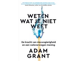 Omslag van Weten wat je niet weet