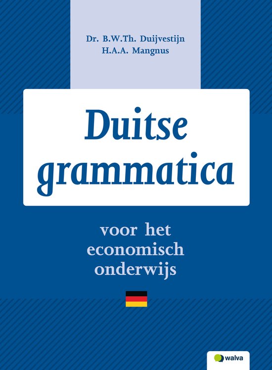 Duitse grammatica voor het economisch onderwijs - cover