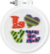 Design Works - Punch Needle Kit - Love - Rond