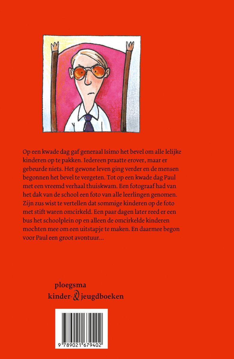 De club van lelijke kinderen - back cover