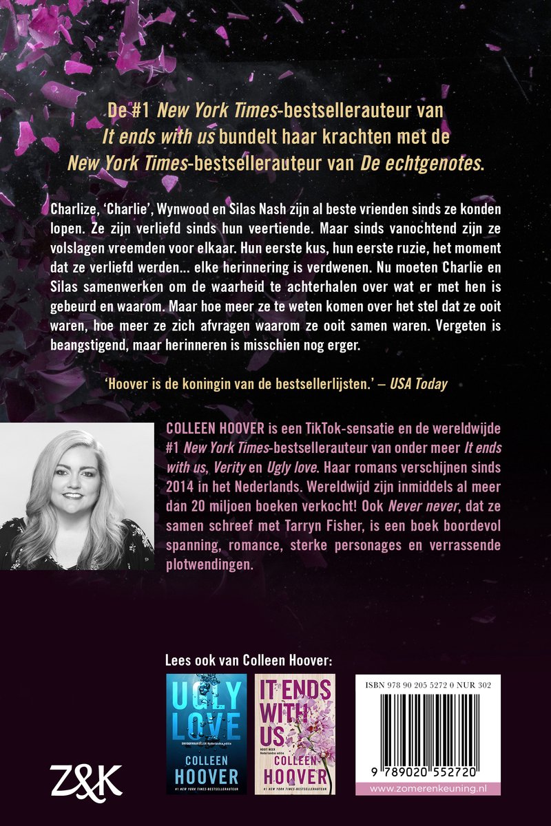 Never never - back cover
