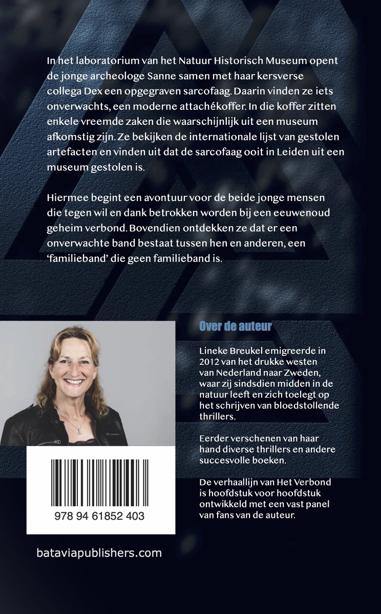 Het verbond - back cover