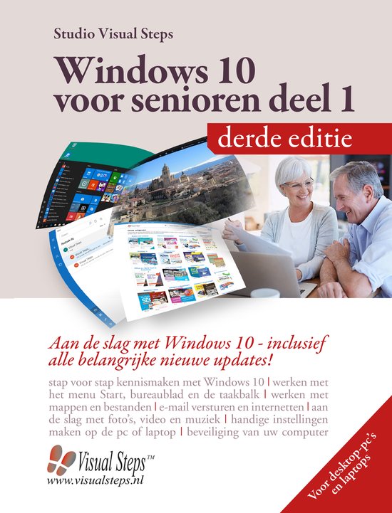 Windows 10 voor senioren Deel 1 - cover