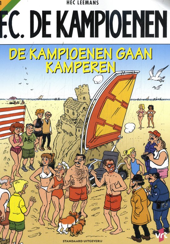F.C. De Kampioenen 131 - De Kampioenen gaan kamperen - cover