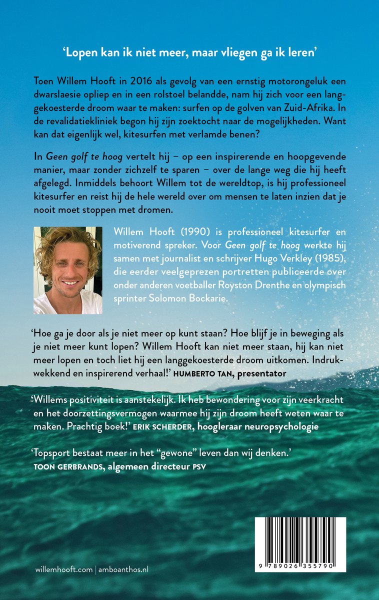 Geen golf te hoog - back cover