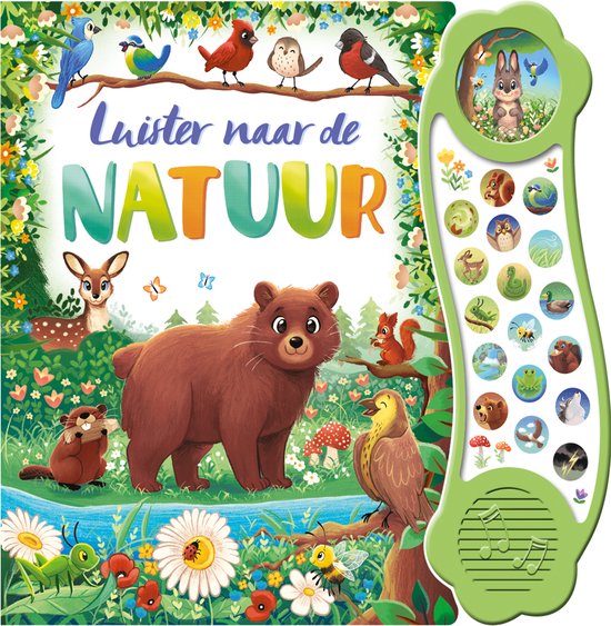 Luister naar de natuur - Geluidboek - cover