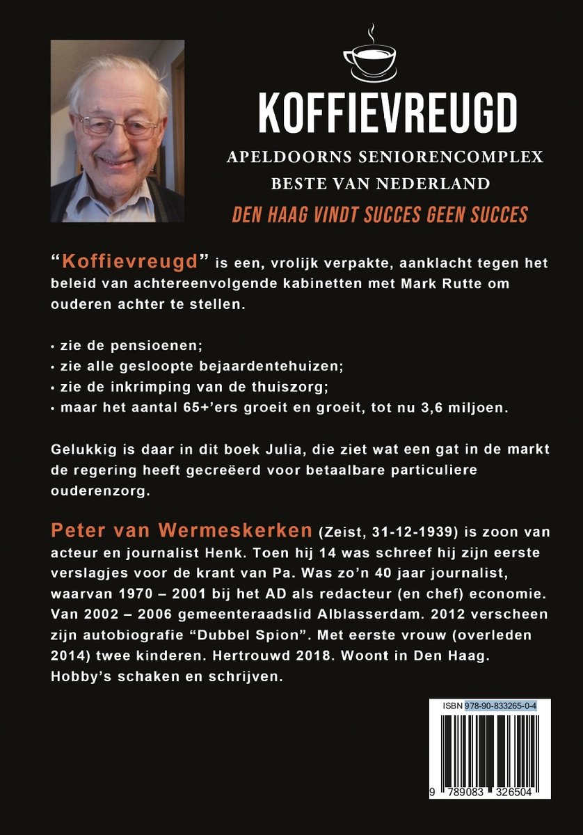 'Koffievreugd' - back cover