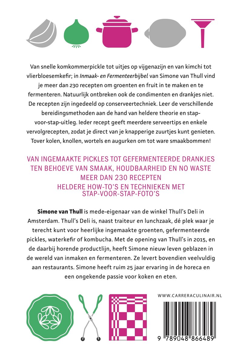 Kookbijbels 30 - Inmaak- en fermenteerbijbel - back cover