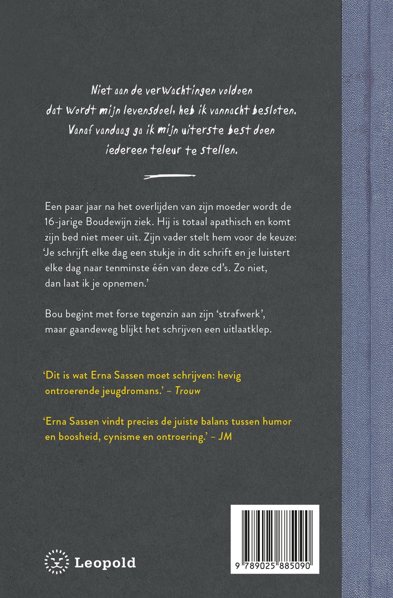 Dit is geen dagboek - back cover