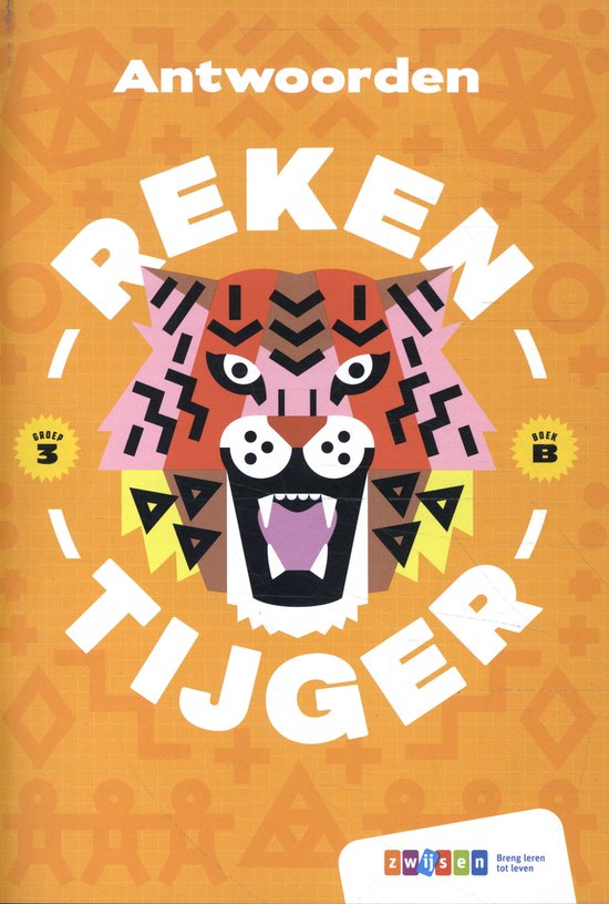 Rekentijger Groep 3 Antwoordenboek B - cover