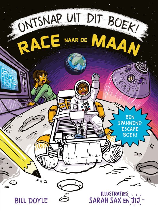Ontsnap uit dit boek 3 - Ontsnap uit dit boek - Race naar de maan