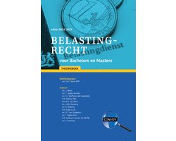 Omslag van Belastingrecht voor Bachelors en Masters 2024/2025 Theorieboek