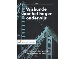Omslag van Wiskunde voor het hoger onderwijs deel A