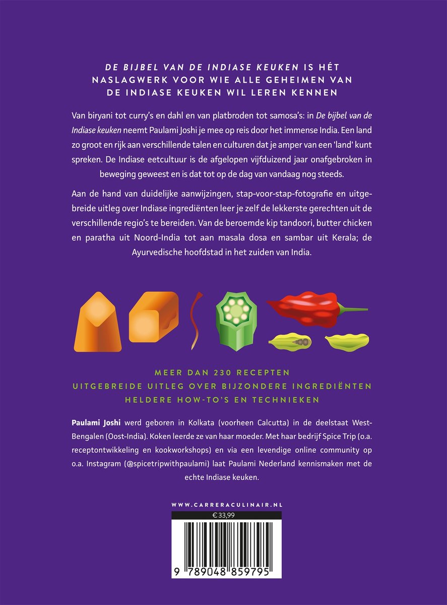 Landenbijbels - De bijbel van de Indiase keuken - back cover