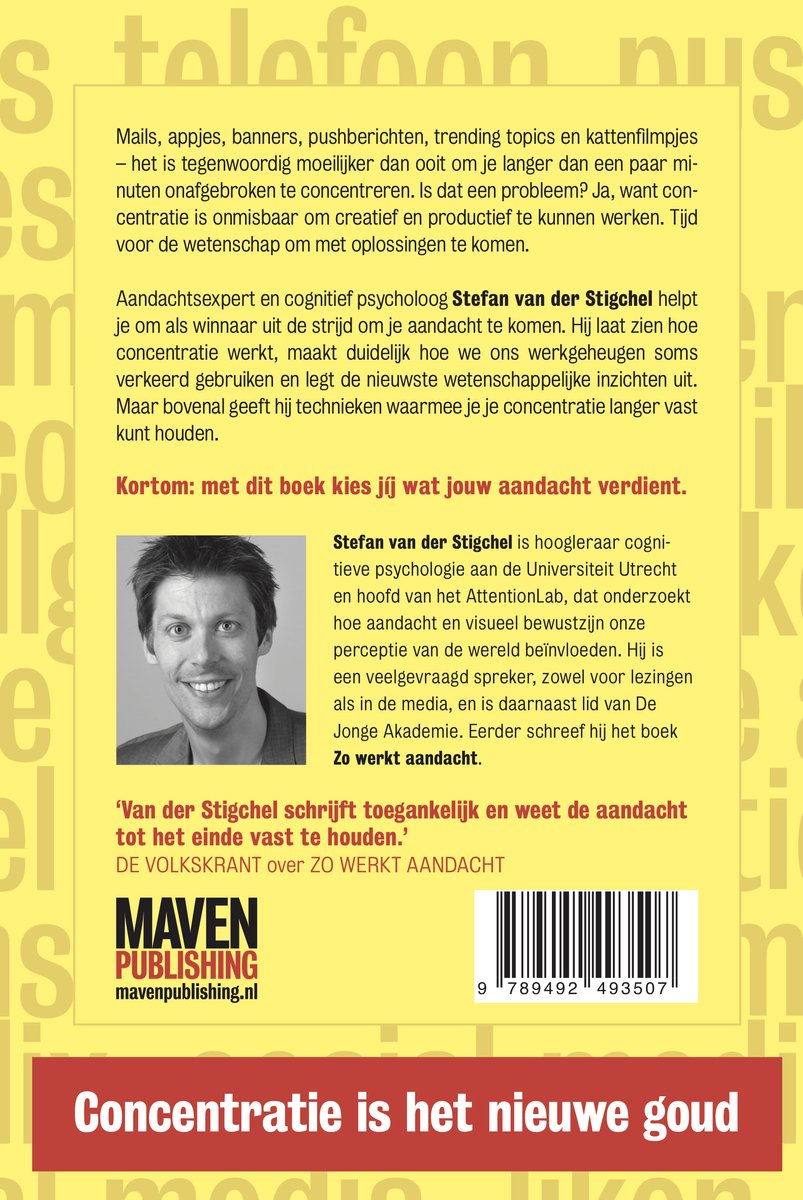 Concentratie - back cover