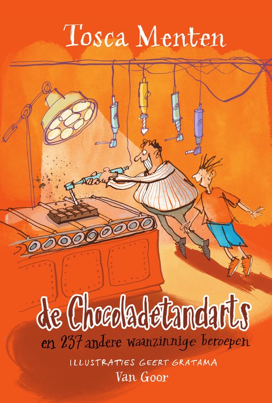 De chocoladetandarts - cover