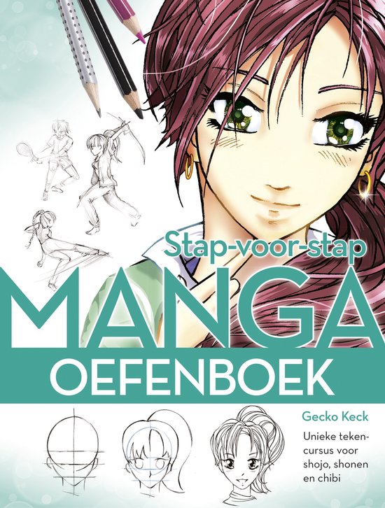 Stap-voor-stap manga oefenboek - cover