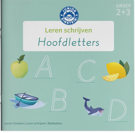 Leren schrijven Hoofdletters Groep 2 + 3 - cover