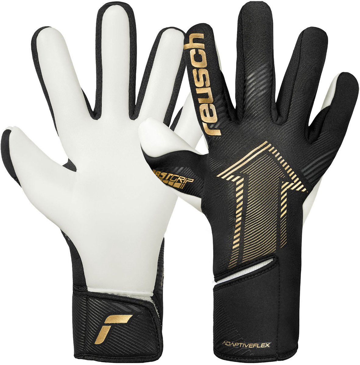 Reusch Fastgrip Gold Keepershandschoenen Zwart 9 1/2