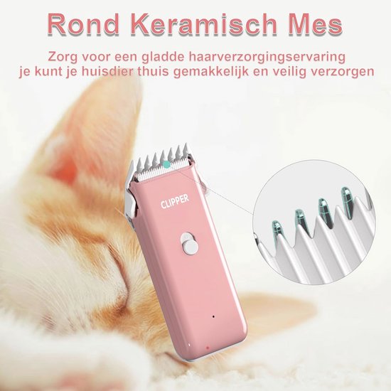 Calming Clipper® Stille, zachte haarknipset voor kinderen met autisme en sensorische gevoeligheid, inclusief kapperscape, 21-delige set voor rechtshandigen veiligheidsschaar