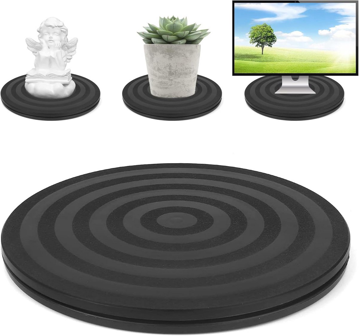 Draaibaar platform 360 graden rotatie voor monitor en display